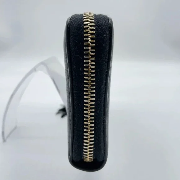 Authentic GUCCI GG Logo Soho Leather Black Long Wallet W/Box - Picture 6 of 16